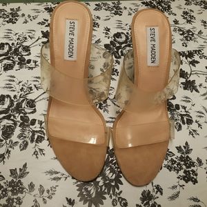 Steve Madden nude heels